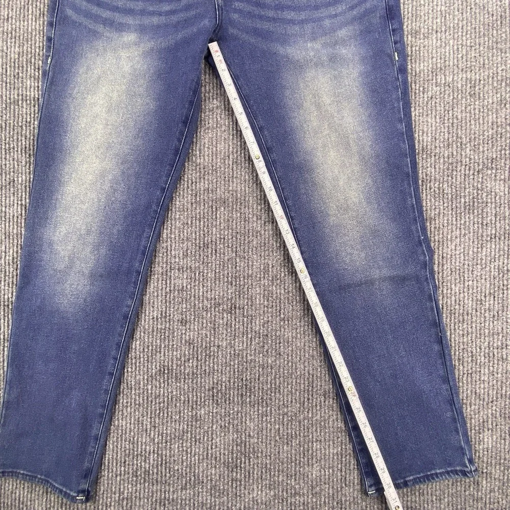 True Religion Jeans Mens 38 Blue Geno Slim Straight Whiskered Y2K Streetwear